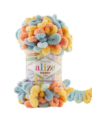 Alize Puffy Color El Örgü İplikleri