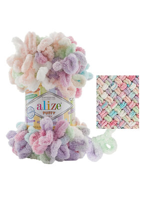 Alize Puffy Color El Örgü İplikleri