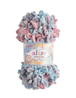 Alize Puffy Fine Color El Örgü İplikleri