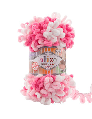 Alize Puffy Fine Color El Örgü İplikleri