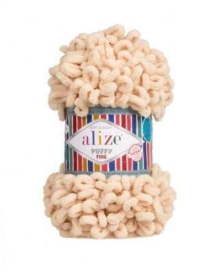 Alize Puffy Fine Hand Knitting Yarns - Thumbnail