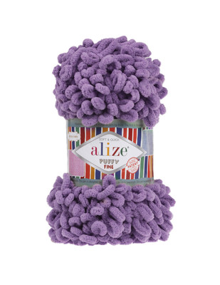 Alize Puffy Fine Hand Knitting Yarns - Thumbnail