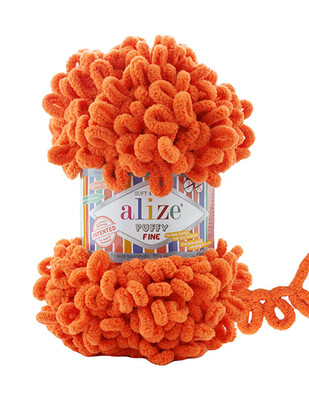 Alize Puffy Fine Hand Knitting Yarns - Thumbnail