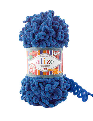 Alize Puffy Fine Hand Knitting Yarns - Thumbnail