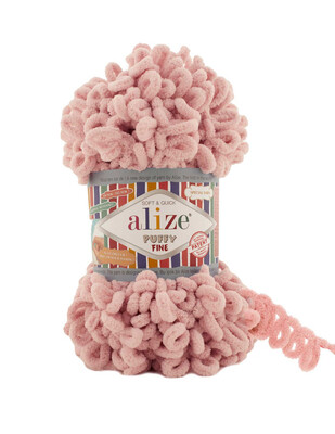 Alize Puffy Fine Hand Knitting Yarns - Thumbnail