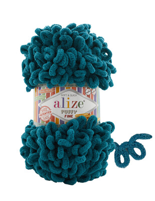 Alize Puffy Fine Hand Knitting Yarns - Thumbnail