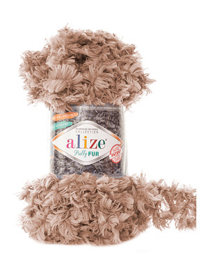 Alize Puffy Fur El Örgü İplikleri - Thumbnail