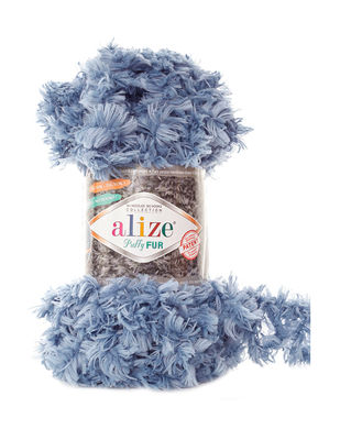 Alize Puffy Fur El Örgü İplikleri