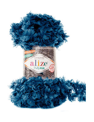 Alize Puffy Fur El Örgü İplikleri