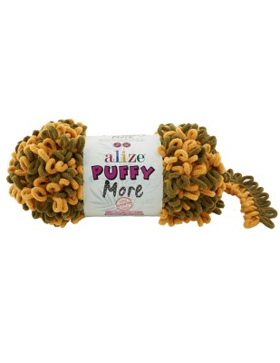 Alize Puffy More El Örgü İplikleri - 150 gr - Thumbnail