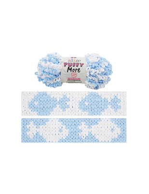 Alize Puffy More El Örgü İplikleri - 150 gr - Thumbnail