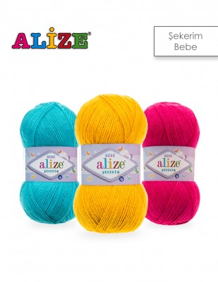 ALİZE - Alize Şekerim Bebe Hand Knitting Yarns