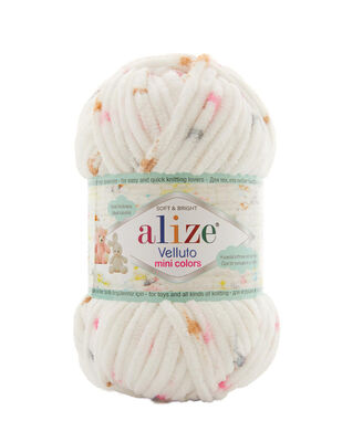 Alize Velluto Mini Colors El Örgü İplikleri