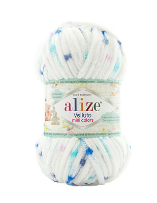 Alize Velluto Mini Colors El Örgü İplikleri