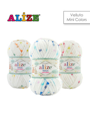 Alize Velluto Mini Colors El Örgü İplikleri