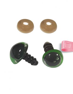 Amigurumi Vidalı Göz - 12 mm - 4 Çift Paket