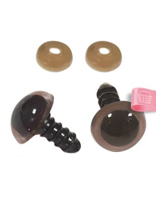 Amigurumi Vidalı Göz - 16 mm - 4 Çift Paket