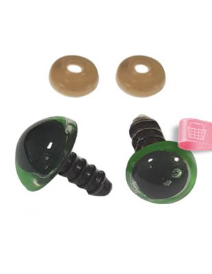 Amigurumi Vidalı Göz - 16 mm - 4 Çift Paket