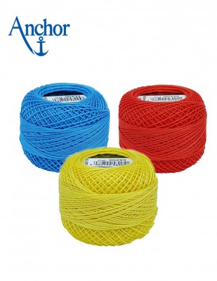 ANCHOR - Anchor Cotton Pearl El Nakış İplikleri - No : 12 - 5 Gr