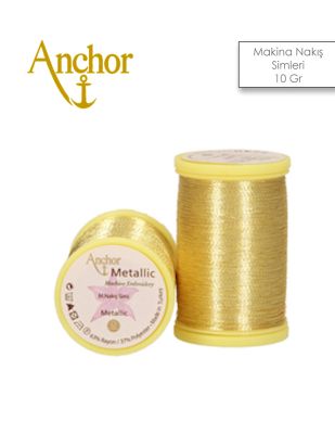 Anchor Metallic Makina Nakış Simleri - 10 gr - No: 50