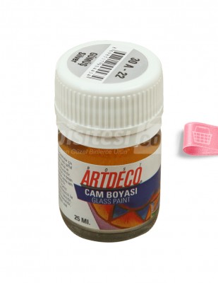 ARTDECO - Artdeco Cam Boyası - Gümüş - 25 ml