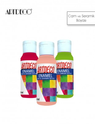 Artdeco Enamel Cam ve Seramik Boyası - 60 ml - Thumbnail