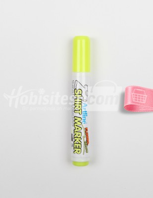 ARTLINE - Artline Shirt Marker - T-Shirt Kalemi - Fluoro Yellow - 2 mm