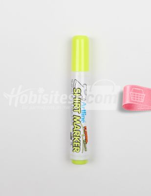 Artline Shirt Marker - T-Shirt Kalemi - Fluoro Yellow - 2 mm