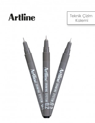 ARTLINE - Artline Teknik Çizim Kalemi - Siyah