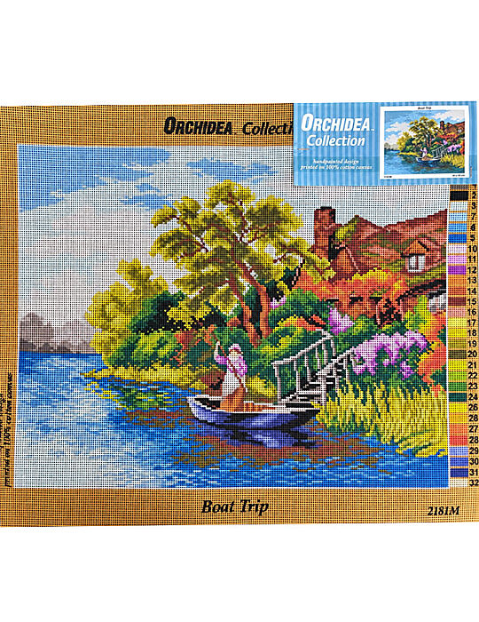 Baskılı Goblen Pano - 40x50 cm 2181M - 1