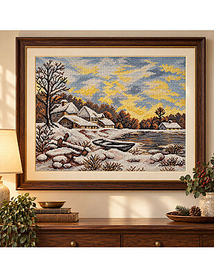 Baskılı Goblen Pano - 40x50 cm 2217M - 3
