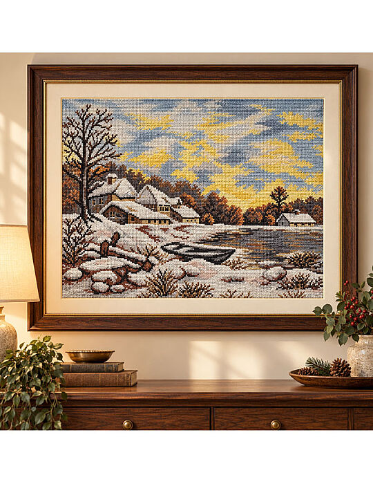 Baskılı Goblen Pano - 40x50 cm 2217M - 3