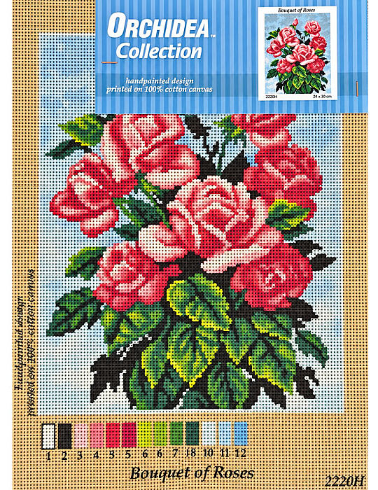 Baskılı Goblen Pano - 24x30 cm 2220H - 1