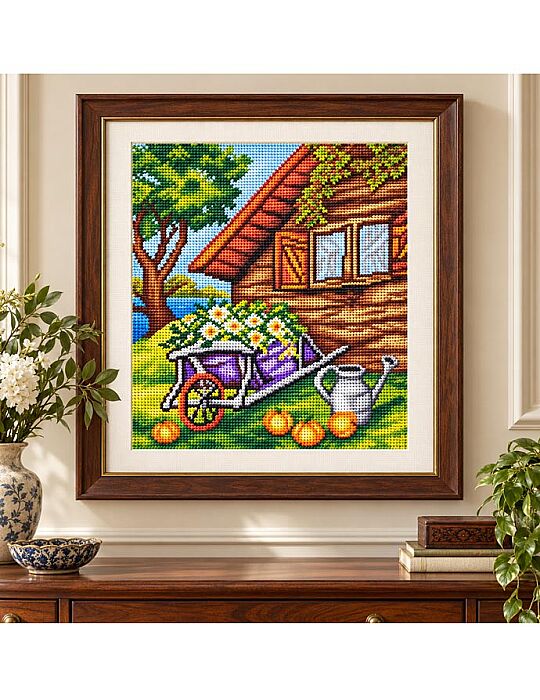 Baskılı Goblen Pano - 24x30 cm 2305H - 3