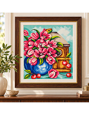 Baskılı Goblen Pano - 24x30 cm 2407H - 3