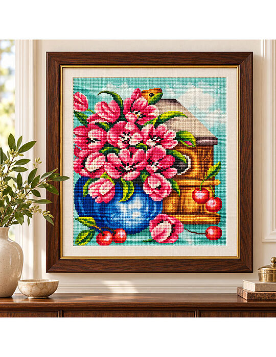Baskılı Goblen Pano - 24x30 cm 2407H - 3