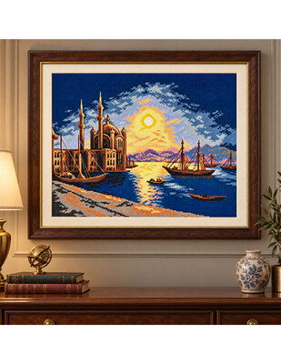 Baskılı Goblen Pano - 40x50 cm 2663 - Thumbnail