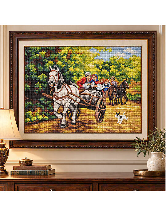 Baskılı Goblen Pano - 40x50 cm 2763 - 3