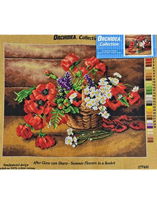ORCHIDEA - Baskılı Goblen Pano - 40x50 cm 2774