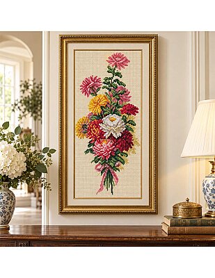 Baskılı Goblen Pano - 24x50 cm 3445J - 3