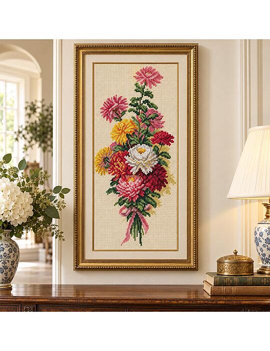 Baskılı Goblen Pano - 24x50 cm 3445J - 3
