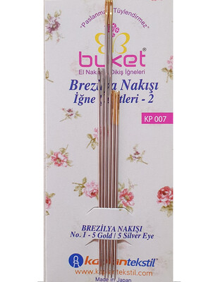 BUKET - Buket Brezilya Nakış İğnesi - KP007