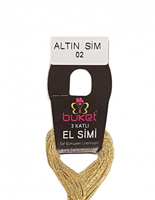 BUKET - Buket El Nakış Simi 3 Katlı - Çile (1)