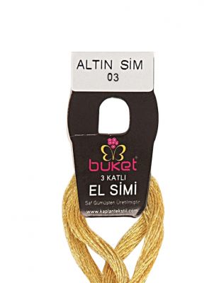 Buket El Nakış Simi 3 Katlı - Çile