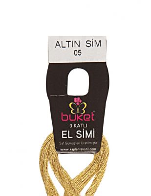 Buket El Nakış Simi 3 Katlı - Çile