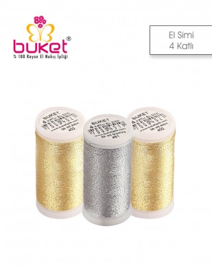 BUKET - Buket El Nakış Simi 4 Katlı - 35 m