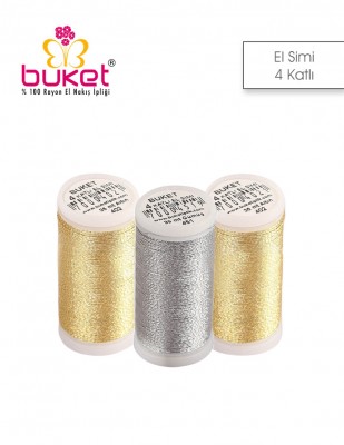 BUKET - Buket El Nakış Simi 4 Katlı - 35 m