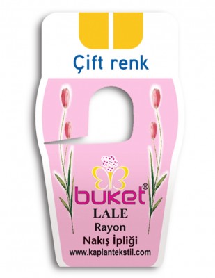 BUKET - Buket Lale El Nakış İplikleri - Çift Renkler