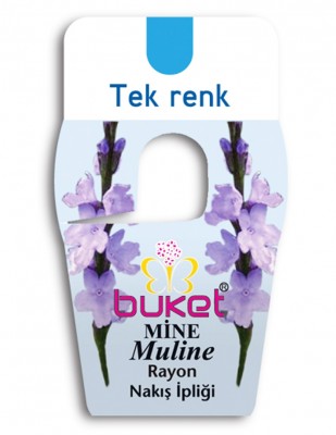 BUKET - Buket Mine Muline El Nakış İplikleri - Tek Renkler