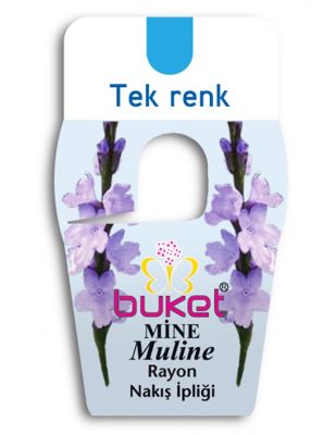 Buket Mine Muline El Nakış İplikleri - Tek Renkler